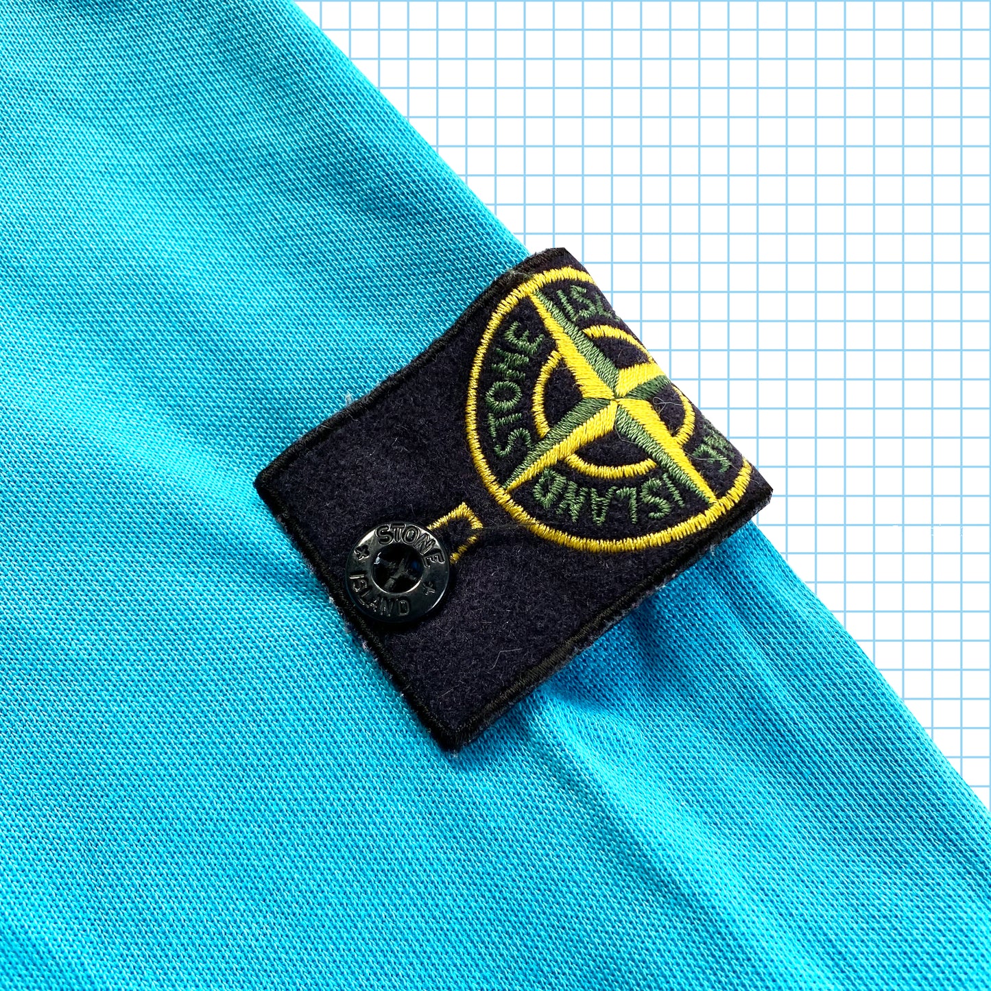 Stone Island Aqua Blue Crewneck SS09' - Extra Large