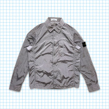 Load image into Gallery viewer, Stone Island Nylon Metal Silver Overshirt - Large