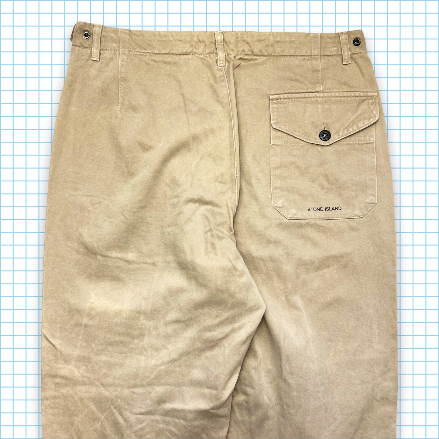 Stone Island Beige Speed Jeans - 32" Waist
