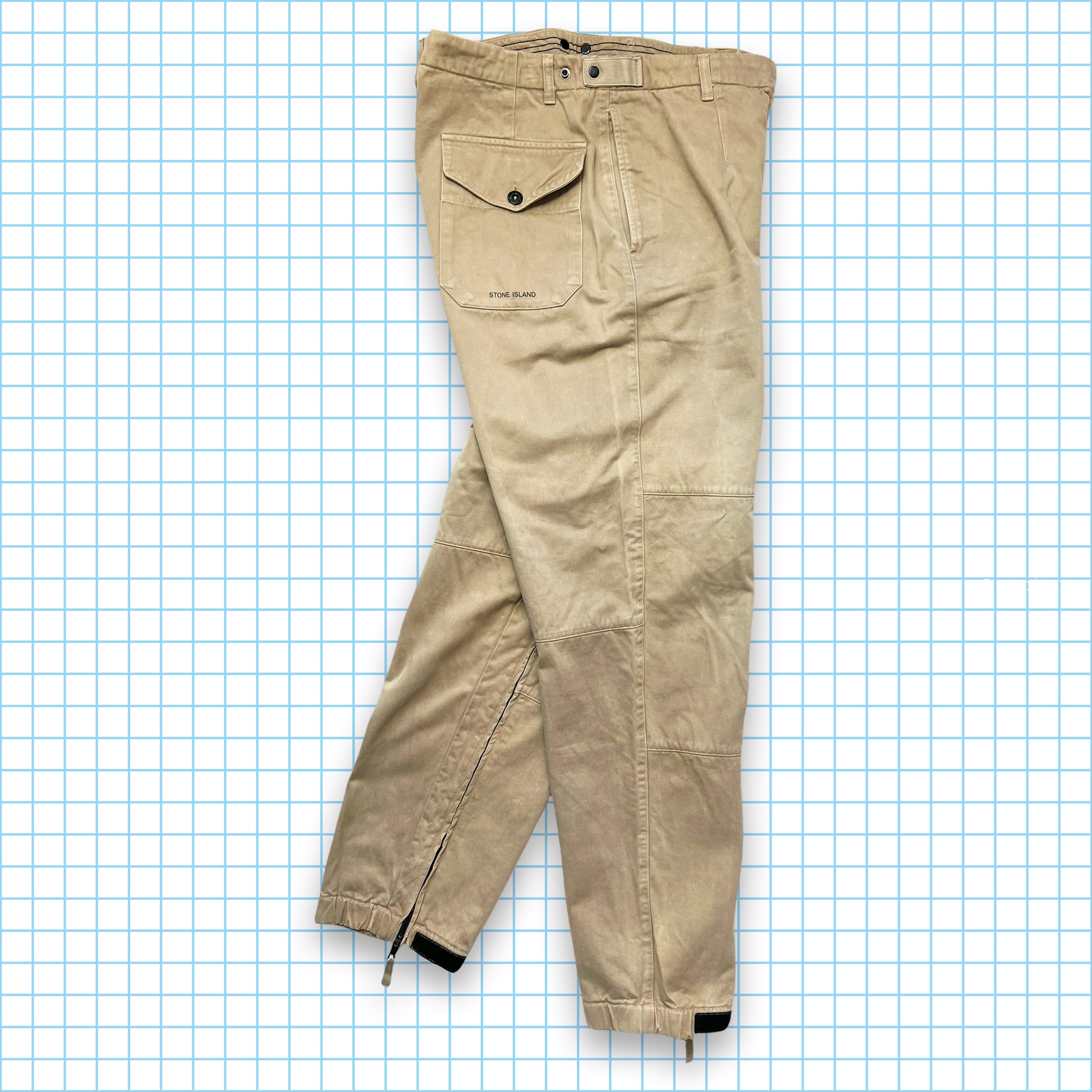 STONE ISLAND SPEED JEANS TROUSERS - ワークパンツ/カーゴパンツ