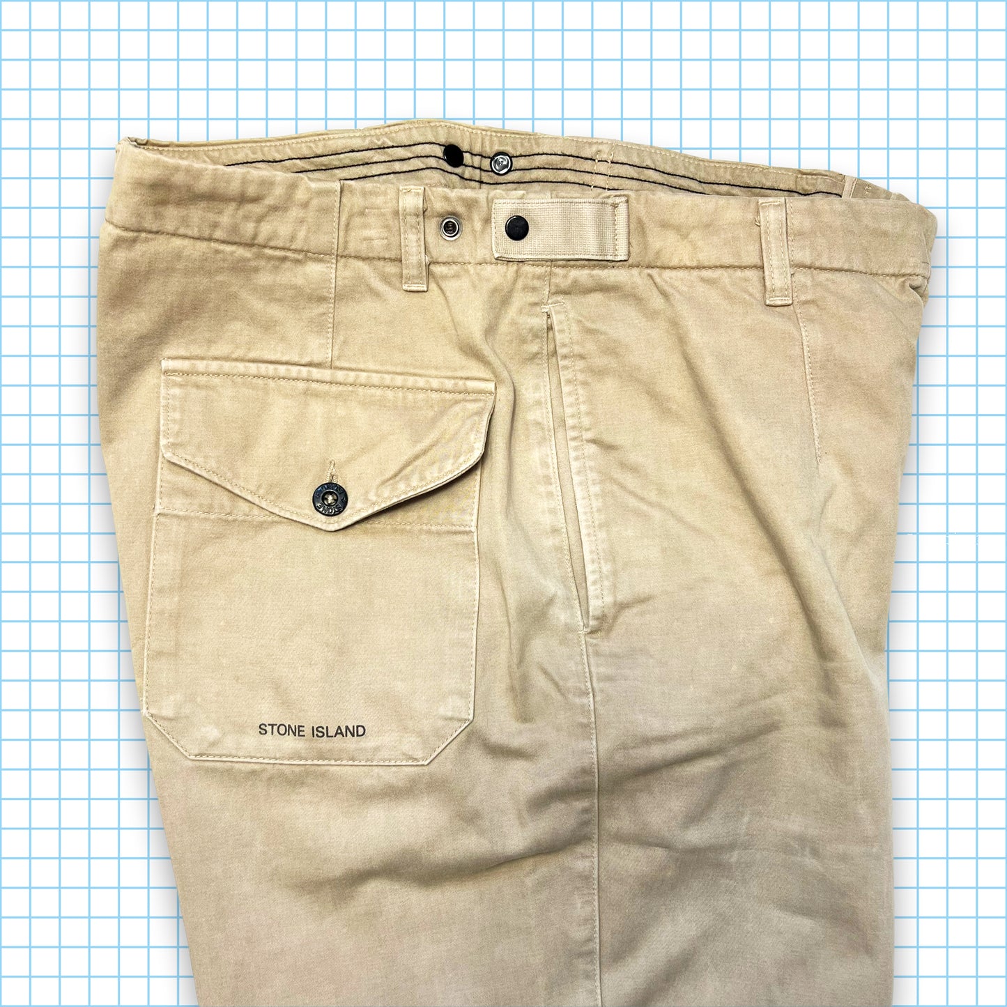 Stone Island Beige Speed Jeans - 32" Waist