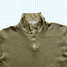 Load image into Gallery viewer, Stone Island Ribbed Quarter Zip - Medium