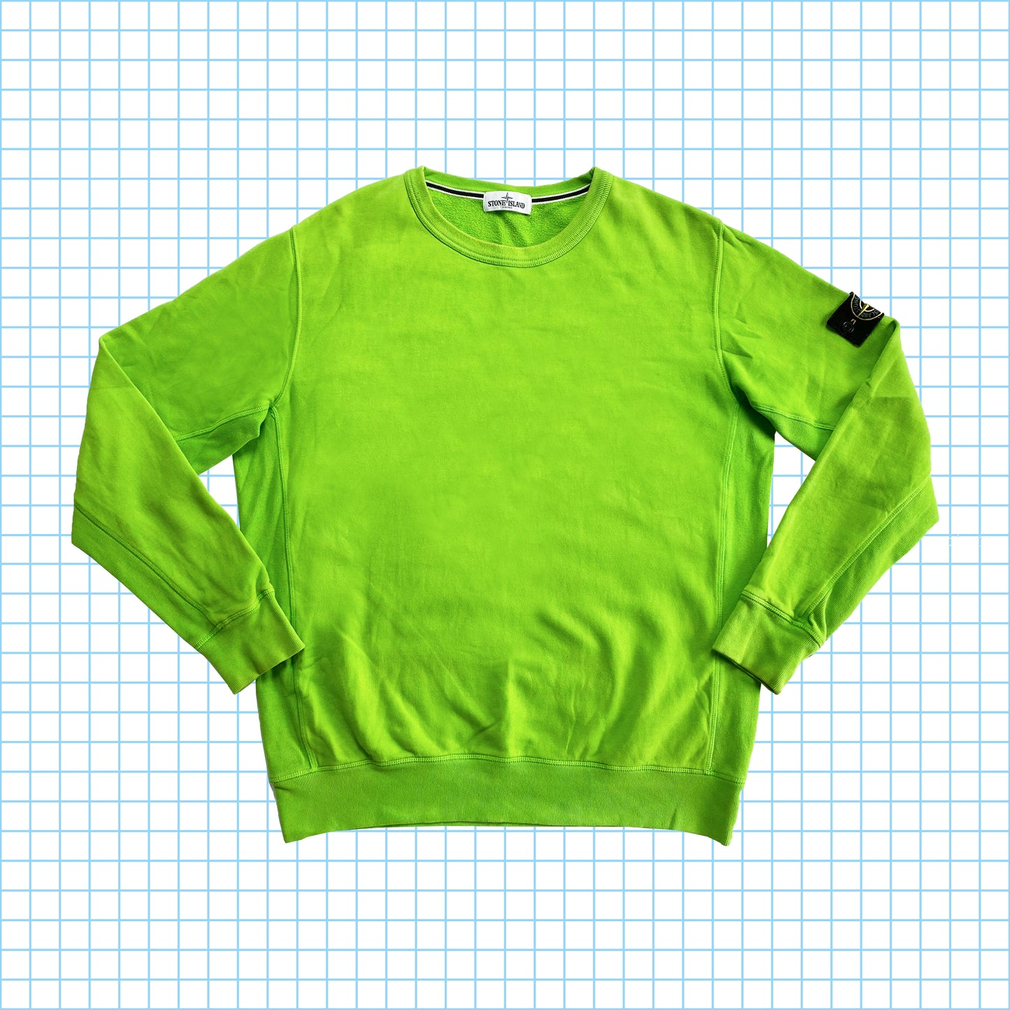 Stone Island Volt Green Crewneck AW12’ - Extra Large / Extra Extra Large