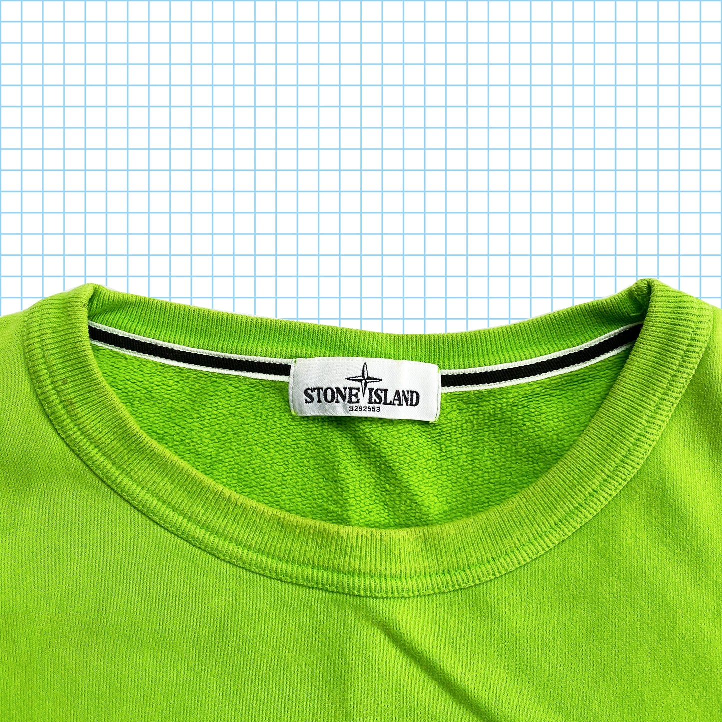 Stone Island Volt Green Crewneck AW12’ - Extra Large / Extra Extra Large
