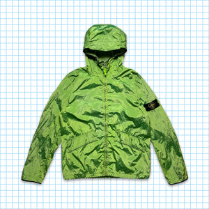 Stone Island Volt Green Nylon Metal Shimmer Jacket SS09’