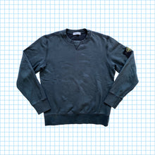 Carica l&#39;immagine nel visualizzatore di Gallery, Stone Island Washed Black Sweatshirt - Extra Large