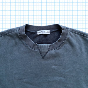 Sweat-shirt noir délavé Stone Island - Extra Large