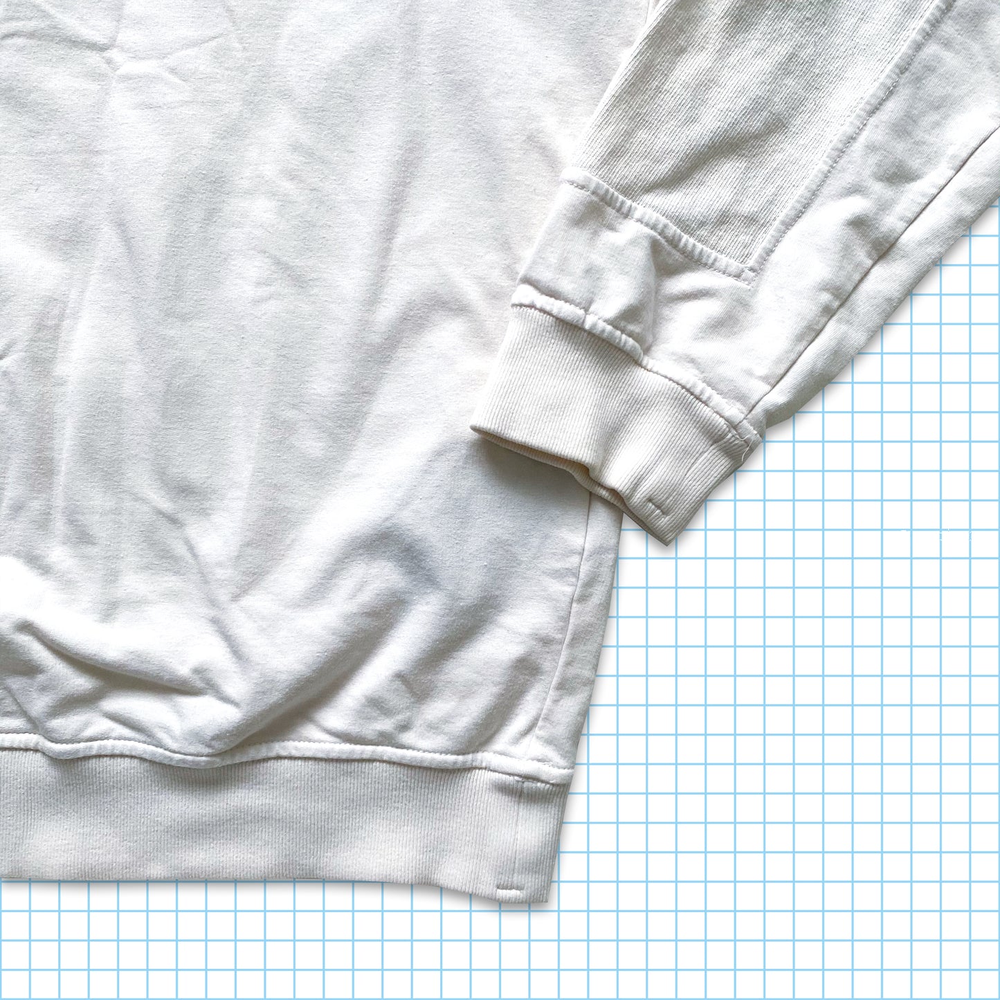 Stone Island White Ghost Crewneck SS18' - Extra Large