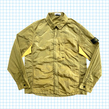 Carica l&#39;immagine nel visualizzatore di Gallery, Stone Island Nylon Metal Yellow Overshirt - Extra Large