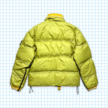 Load image into Gallery viewer, Stone Island Yellow/Green Lamy Flock Down Jacket AW05’ - Medium