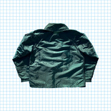 Load image into Gallery viewer, Stone Island Bottle Green D-Ring Shimmer Jacket 95’