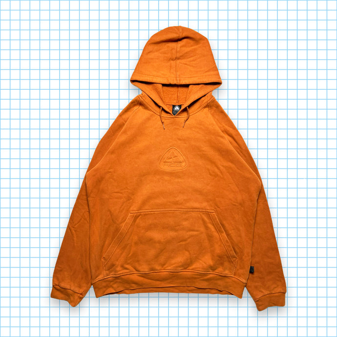 Nike ACG Burnt Orange Hoodie - Extra Large