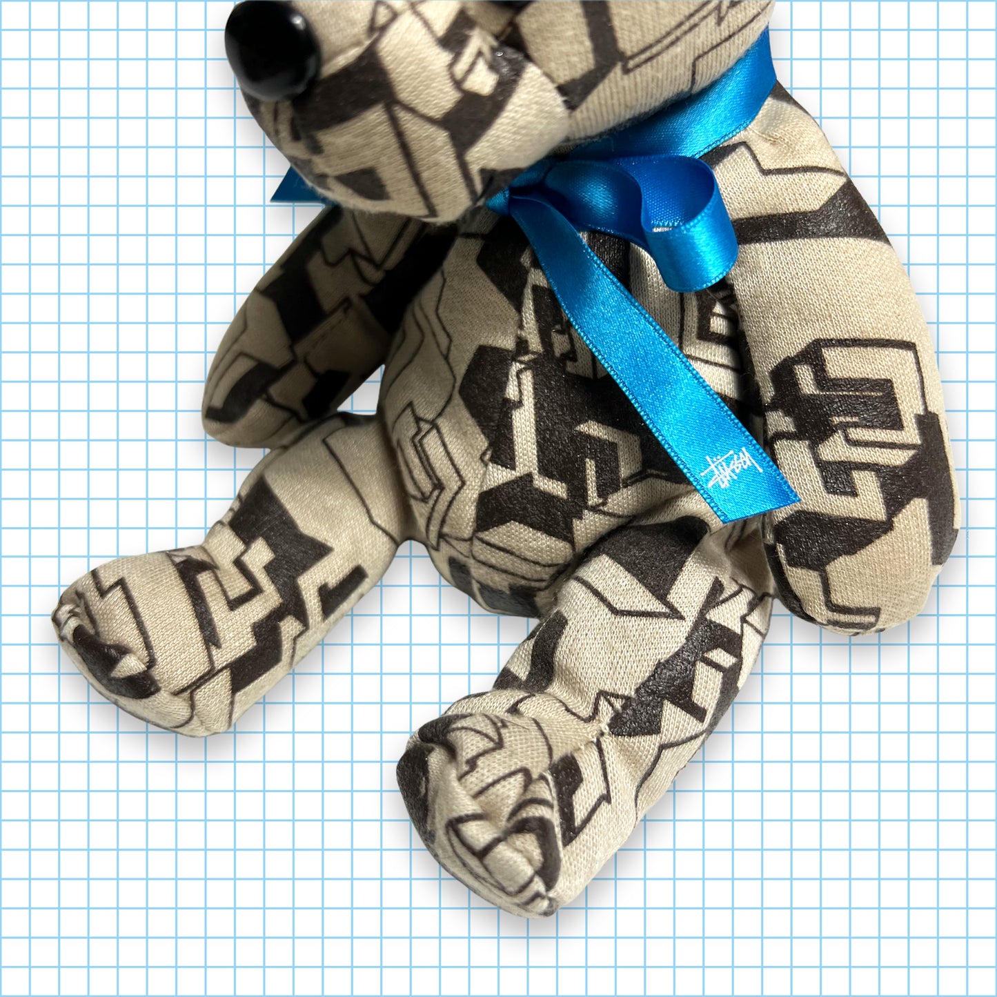 Stüssy Plush Toy Teddy Bears (Set of 4)