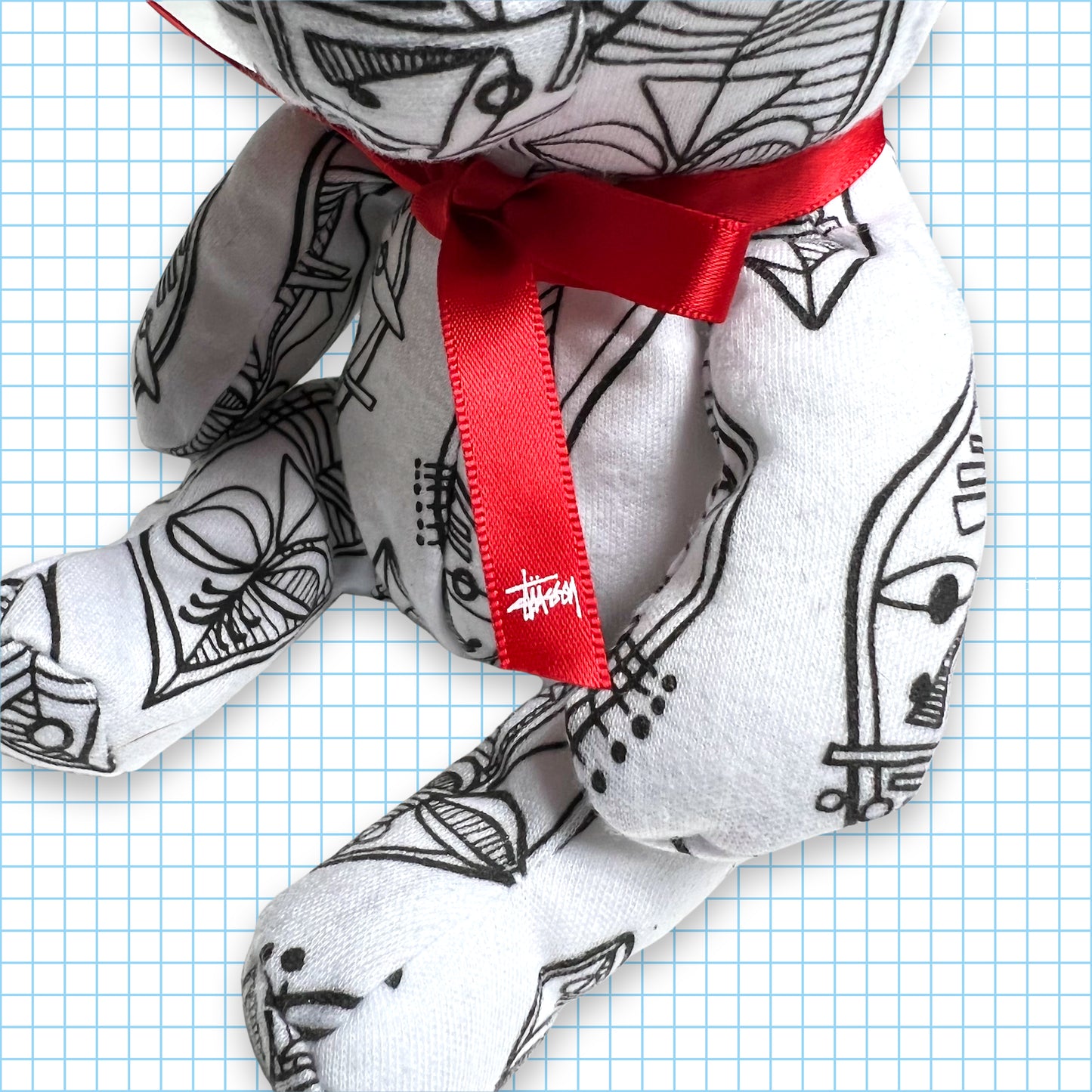 Stüssy Plush Toy Teddy Bears (Set of 4)