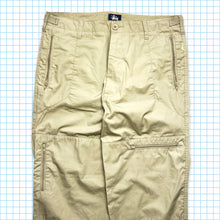 Load image into Gallery viewer, Stüssy Multi Pocket Beige Cargo Trousers - 32 / 34&quot; Waist