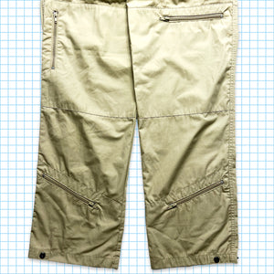 Stüssy Multi Pocket Beige Cargo Trousers - 32 / 34" Waist