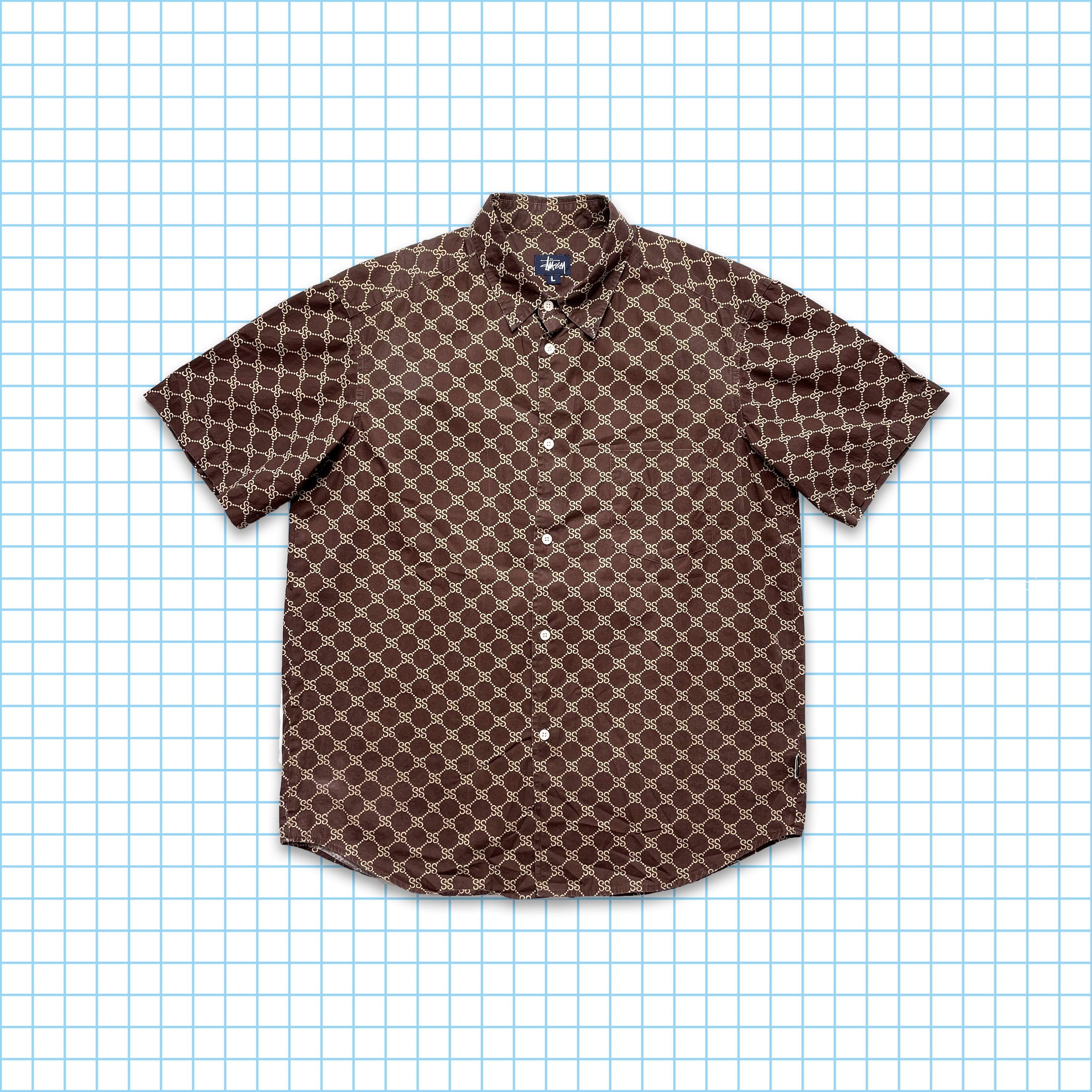 Stussy Lv Monogram Shirts  Natural Resource Department