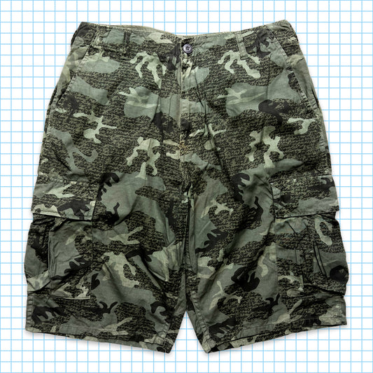 Short cargo Stüssy x Futura - Taille 32-36"