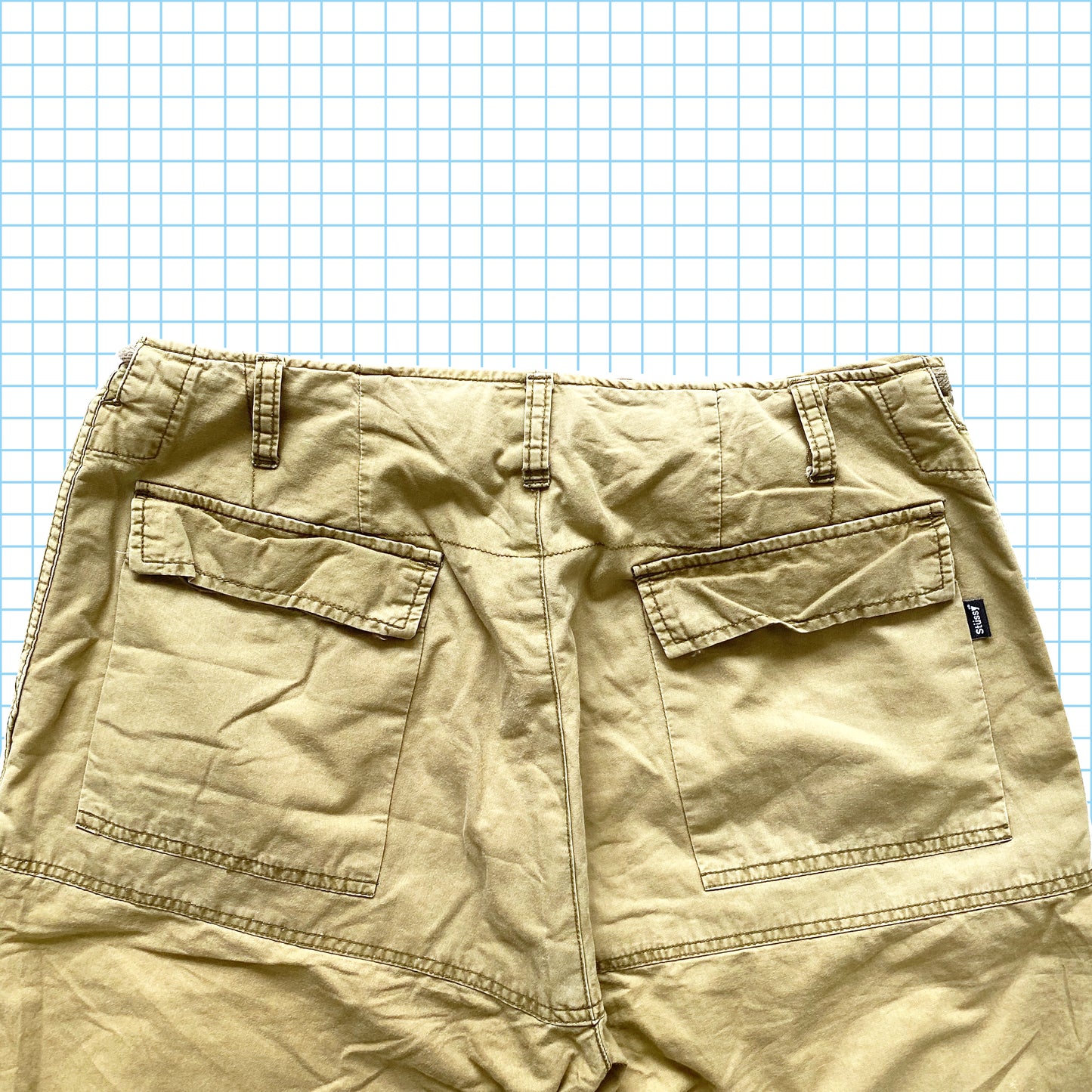 Pantalon cargo Stüssy vintage - Taille 32 »