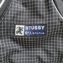 Load image into Gallery viewer, Vintage 90’s Stüssy 3M Grid Check Side/Cross Body Bag