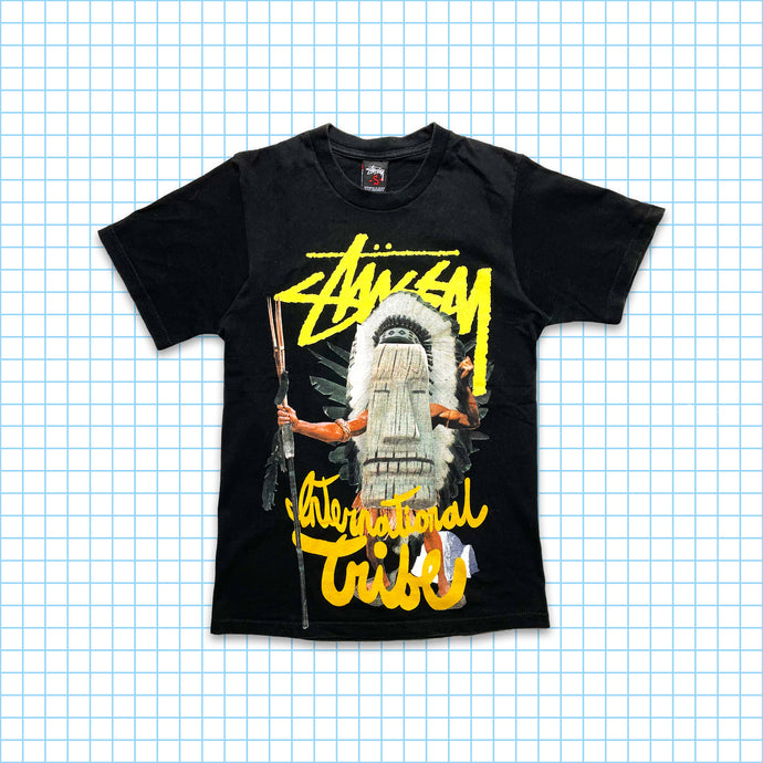 T-shirt Vintage Stüssy International Tribe - Petit