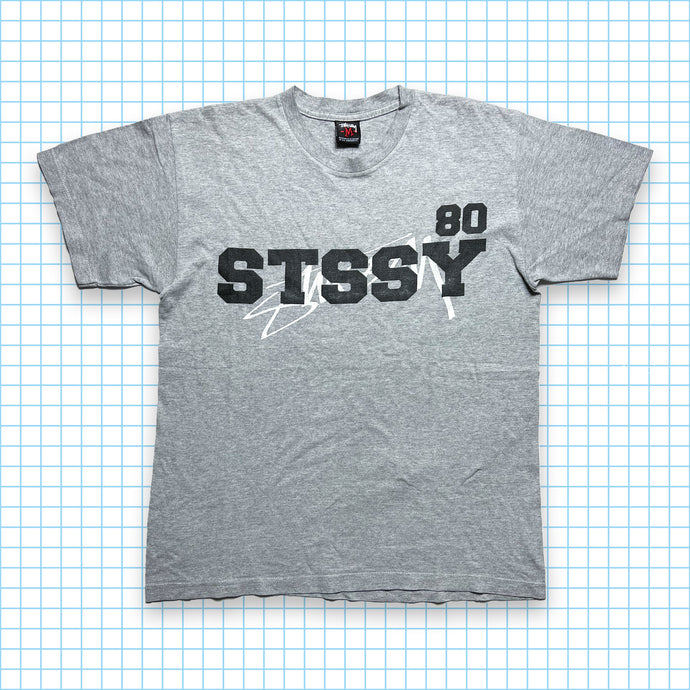 T-shirt Vintage Stüssy 80 Spellout - Moyen