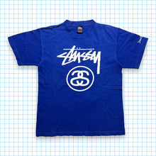 Carica l&#39;immagine nel visualizzatore di Gallery, Vintage Stüssy &quot;Increase The Peace&quot; Royal Blue  Tee - Medium