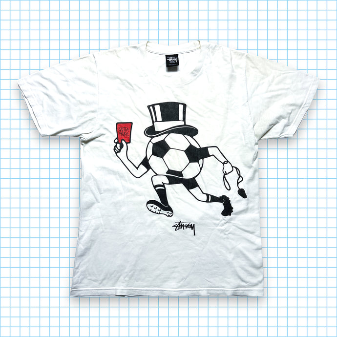 T-shirt de football Stüssy Outta Here - Petit / Moyen