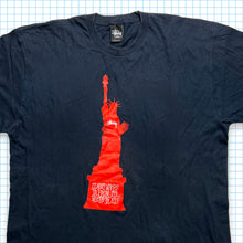 Load image into Gallery viewer, Vintage Stüssy Statue of Liberty Tee - Extra Large