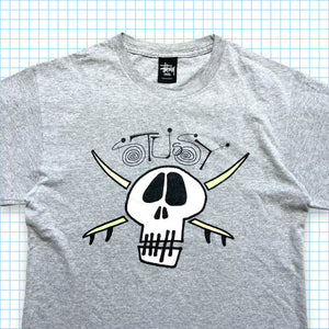 T-shirt Vintage Stüssy Skull - Petit