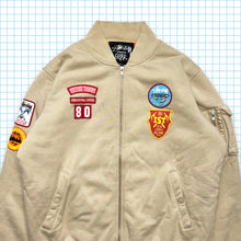 Load image into Gallery viewer, Vintage Stüssy Gear Varsity Jacket - Large