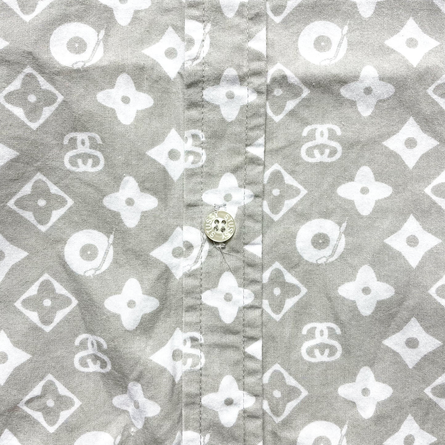 Chemise Monogramme Vintage Stüssy Turntable - Moyenne