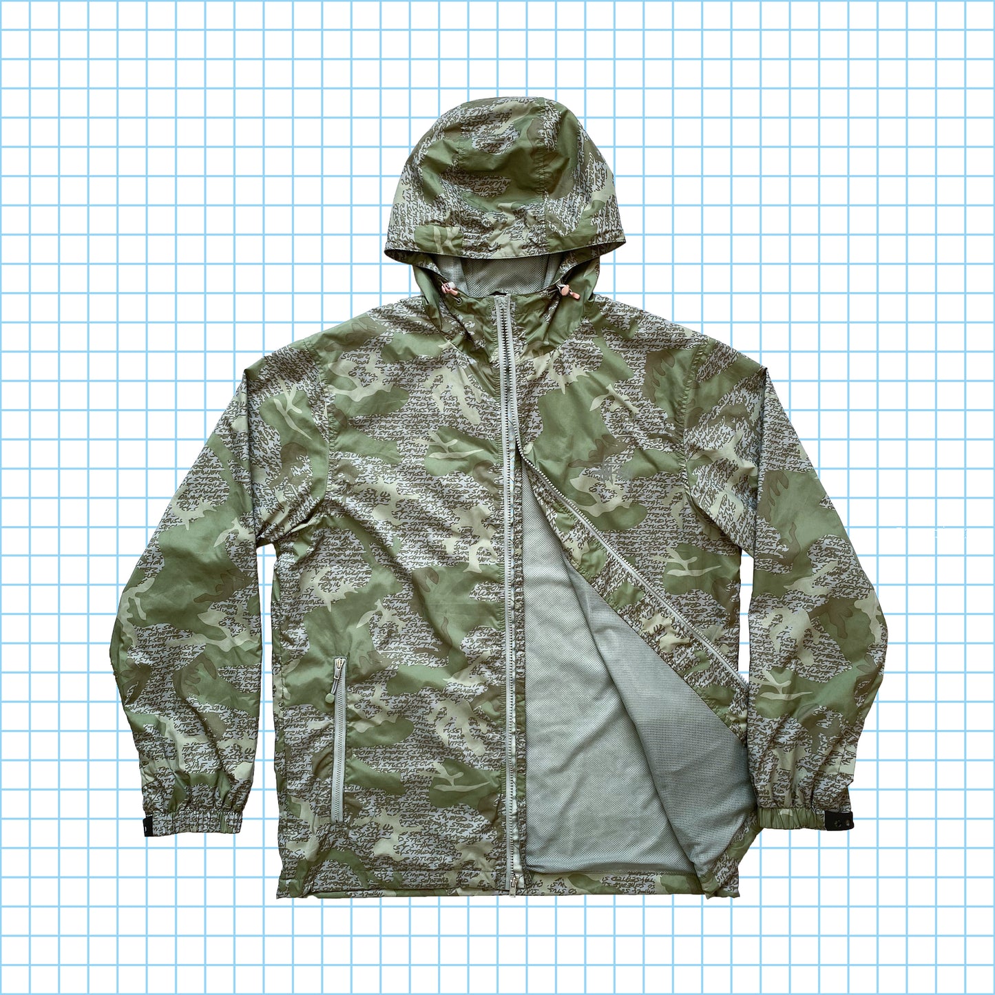 Early 2000’s Stüssy x Futura Script Camo Jacket