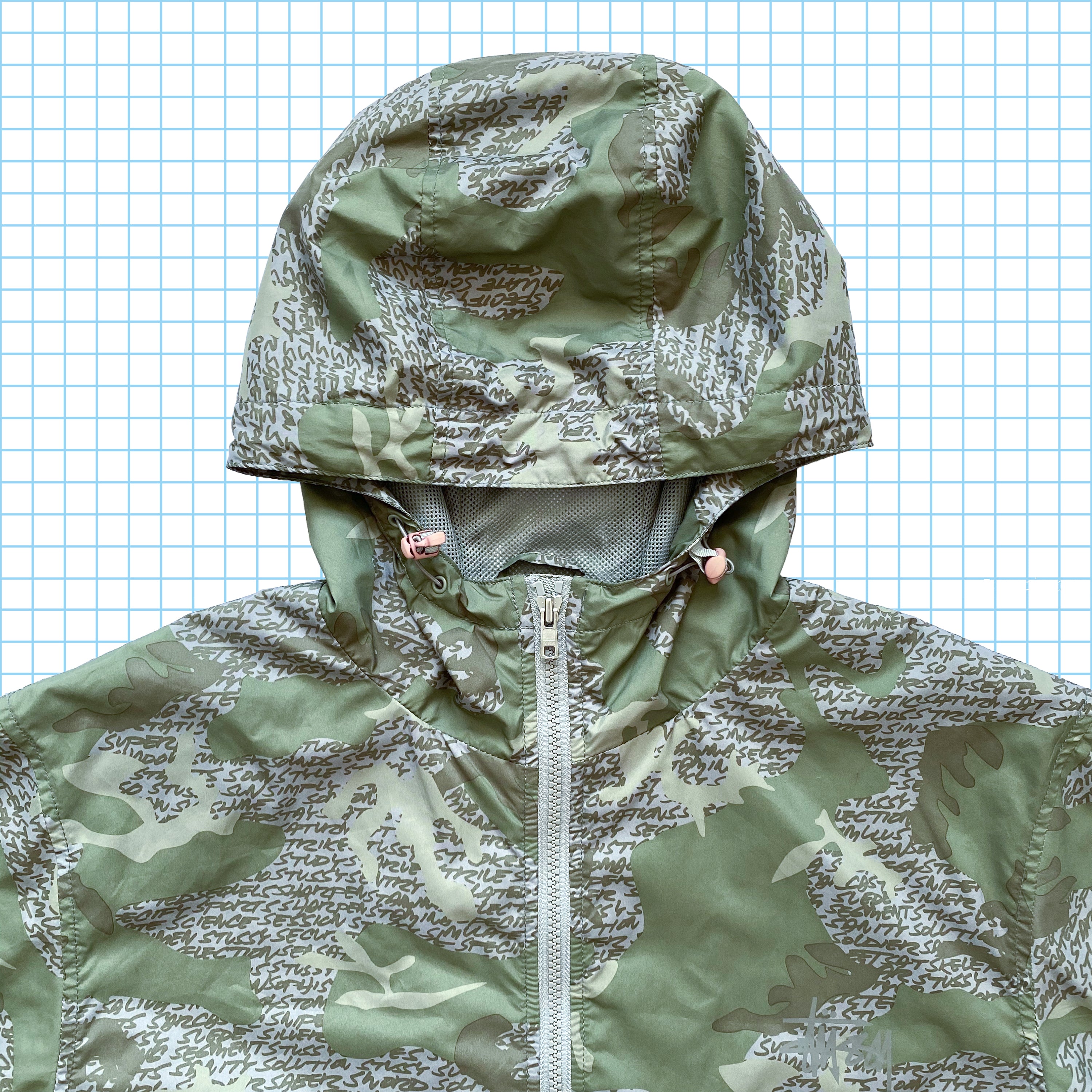 Early 2000's Stüssy x Futura Script Camo Jacket – Holsales