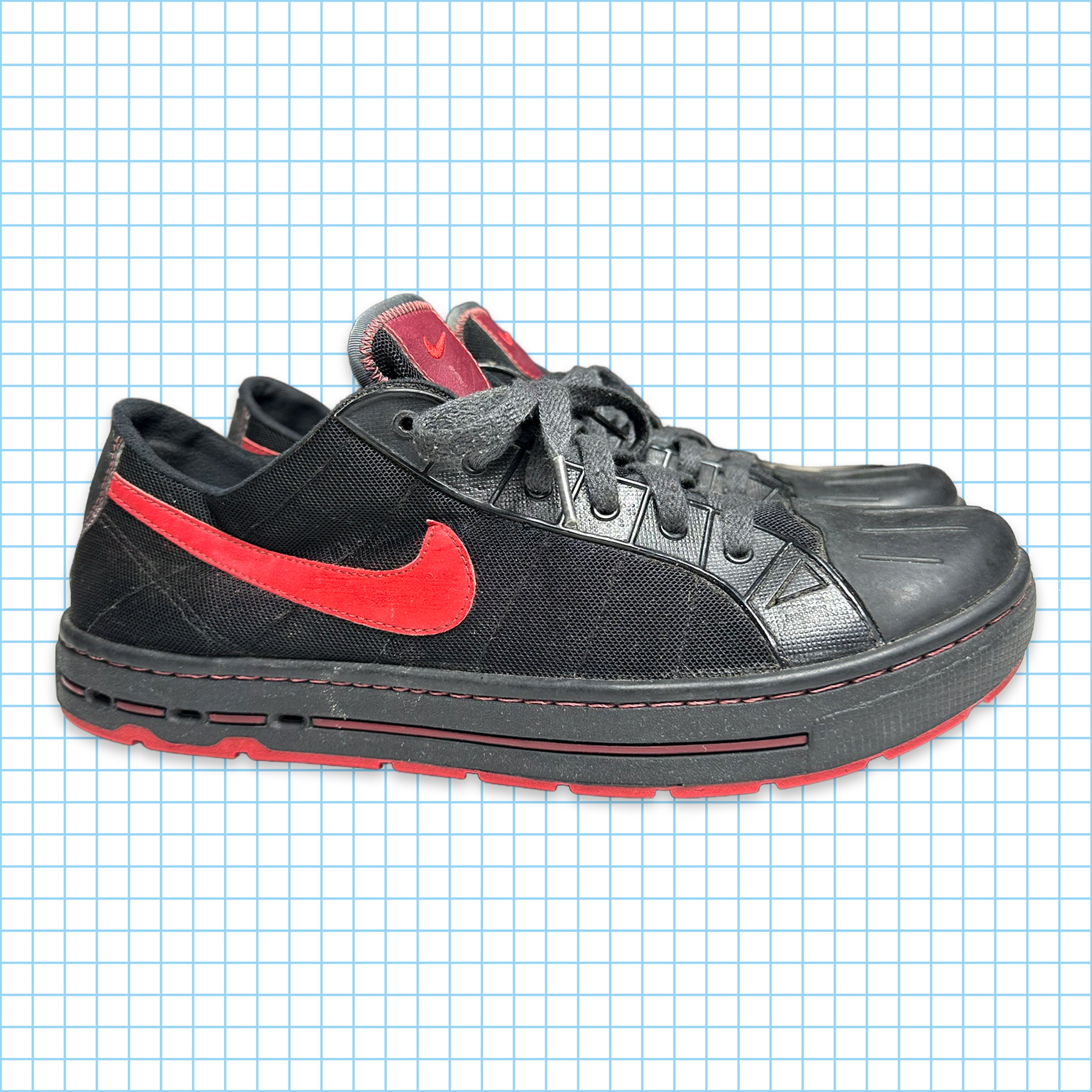 Nike ACG Black/Red Super Soaker - UK11 / US12 / EUR46 – Holsales