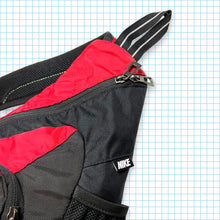 Load image into Gallery viewer, Vintage Nike Technical Red/Black Tri-Harness Cross Body Bag