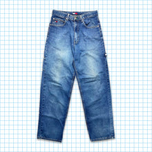 Carica l&#39;immagine nel visualizzatore di Gallery, Vintage 90’s Tommy Hilfiger Washed Carpenter Jeans - 30 / 32&quot; Waist