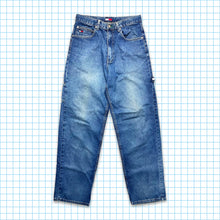 Charger l&#39;image dans la galerie, vintage 90&#39;s Tommy Hilfiger Washed Carpenter Jeans - Taille 30 / 32 »