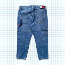 Charger l&#39;image dans la galerie, vintage 90&#39;s Tommy Hilfiger Washed Carpenter Jeans - Taille 34 »