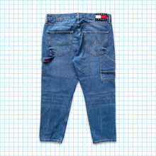 Carica l&#39;immagine nel visualizzatore di Gallery, Vintage 90’s Tommy Hilfiger Washed Carpenter Jeans - 34&quot; Waist