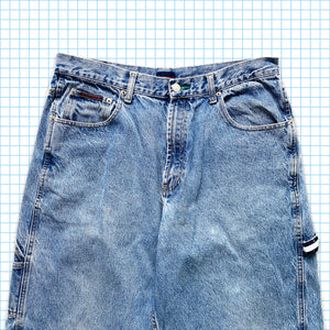 Vintage 90’s Tommy Hilfiger Washed Carpenter Jeans - 34x30
