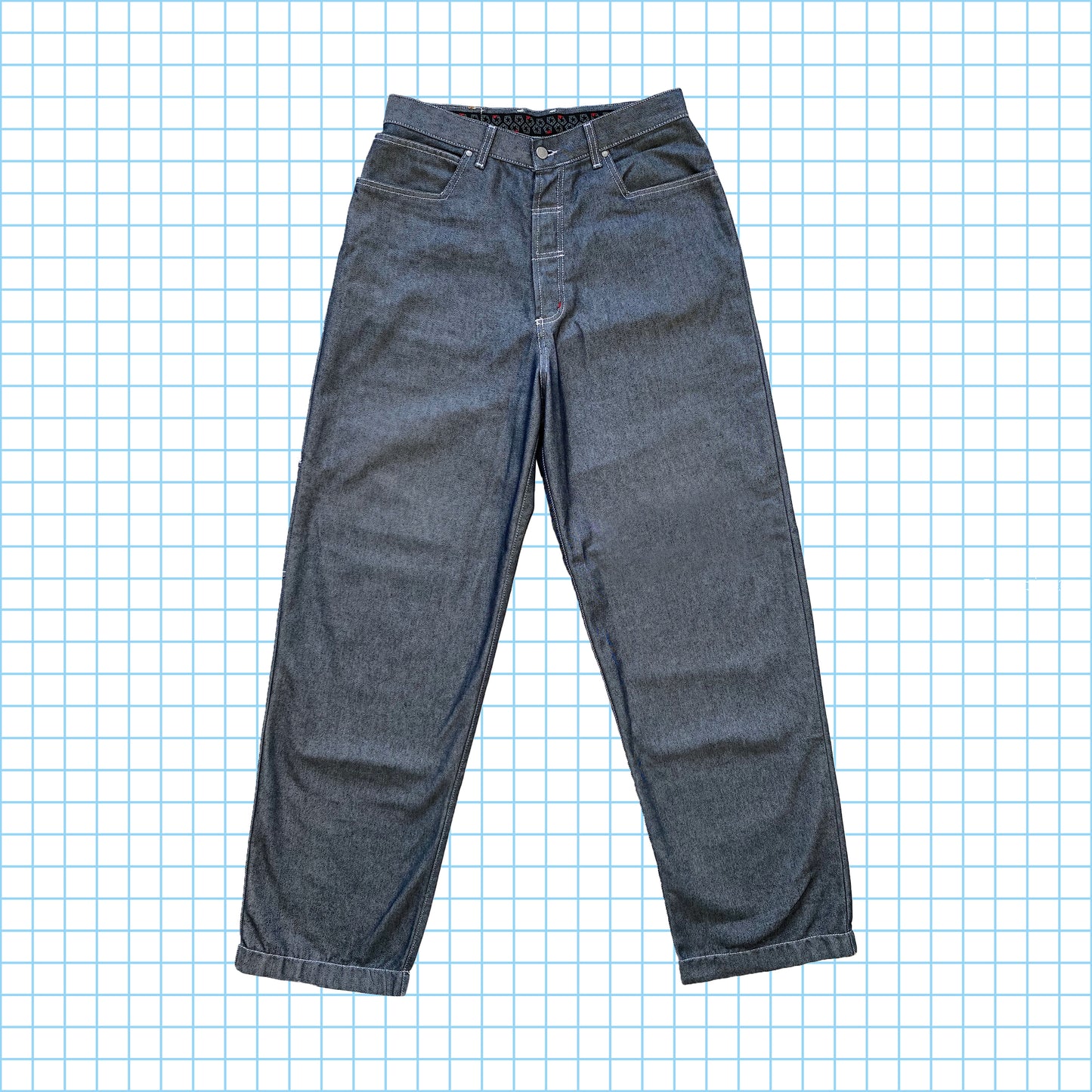 Jean tribal vintage des années 90 - 34 »