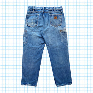 Vintage Carhartt Carpenter Jeans - 34/36 Waist // 32 Leg