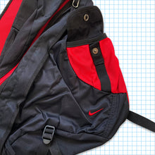 Carica l&#39;immagine nel visualizzatore di Gallery, Vintage Nike Technical Red/Black Tri-Harness Cross Body Bag