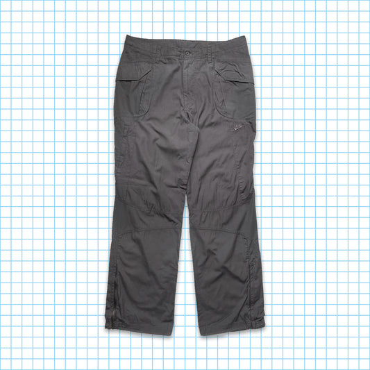 Vintage Nike Dark Grey Multi Pocket Tactical Cargo Pant - 34" / 36" Waist