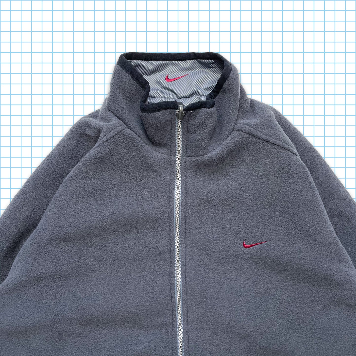Vintage Nike Fleece/Heavy Nylon Reversible - Large / Extra Large