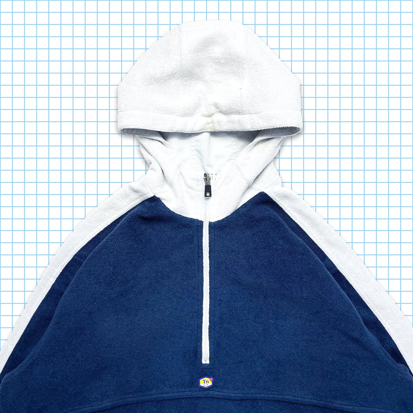 Vintage Nike TN Reversible Pull Over Quarter Zip - Extra Large / Extra Extra Large
