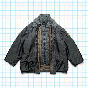 Vintage Stone Island 2en1 3M Formule Réfléchissante Acier AW95' - Extra Large / Extra Extra Large