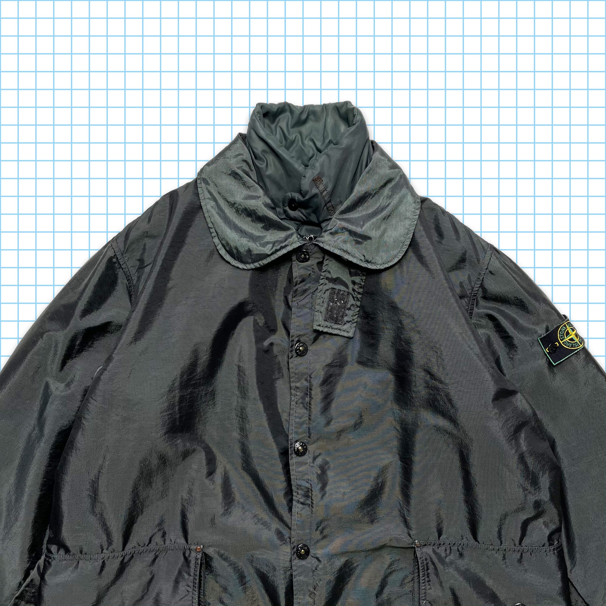 Vintage Stone Island 2in1 3M Reflective Formula Steel AW95 