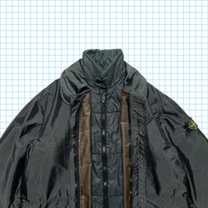 Vintage Stone Island 2en1 3M Formule Réfléchissante Acier AW95' - Extra Large / Extra Extra Large